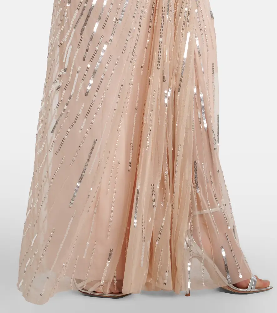 Jenny Packham Xenia embellished gown | Thumbnail 4