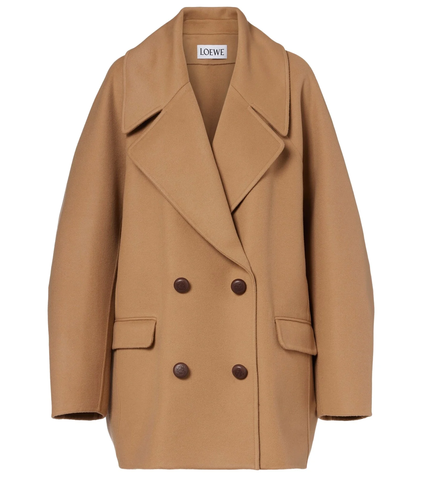 Loewe Oversized wool peacoat