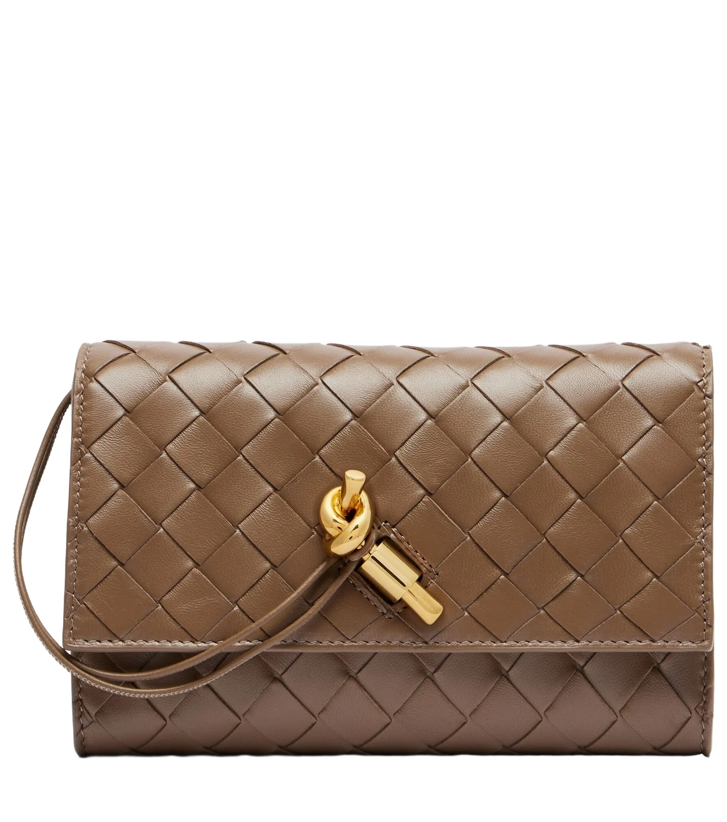 Andiamo Intrecciato leather clutch Andiamo Intrecciato leather clutch