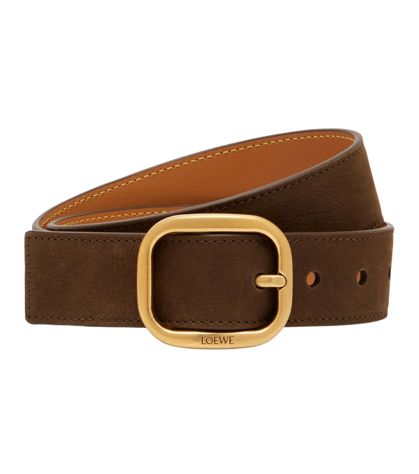 Leather belt