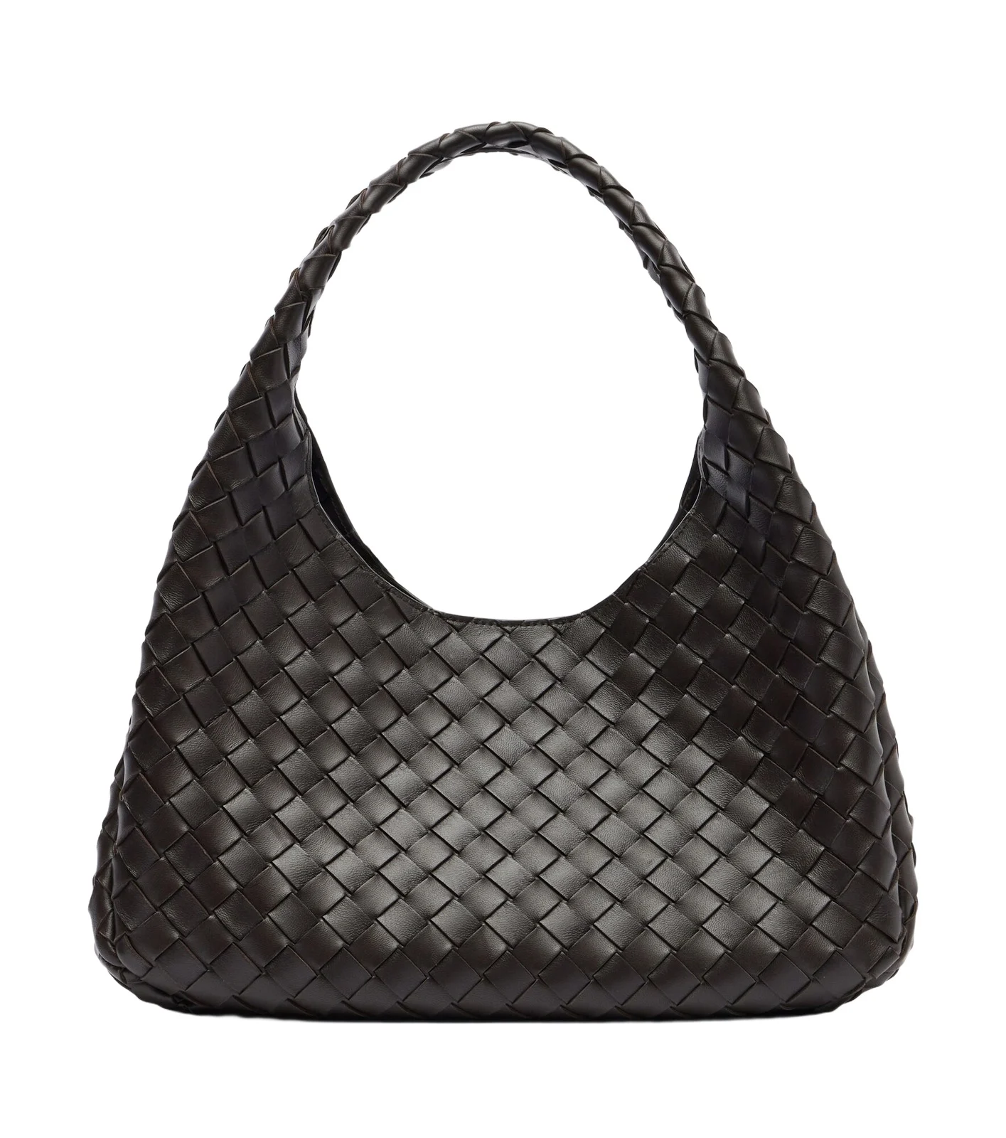 Campana Intrecciato leather shoulder bag Campana Intrecciato leather shoulder bag