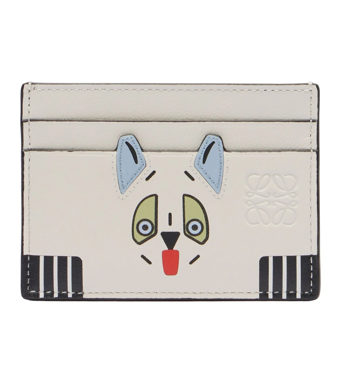 Loewe x Louis Wain Cats leather card holder