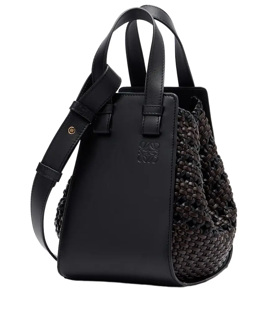 Loewe Hammock Small woven leather tote bag | Image 1 Loewe Hammock Small woven leather tote bag | Image 1