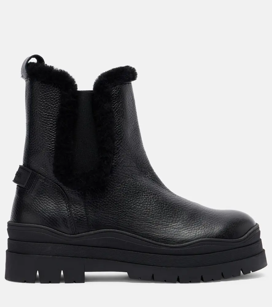 Bogner Arosa shearling-lined leather Chelsea boots | Thumbnail 4