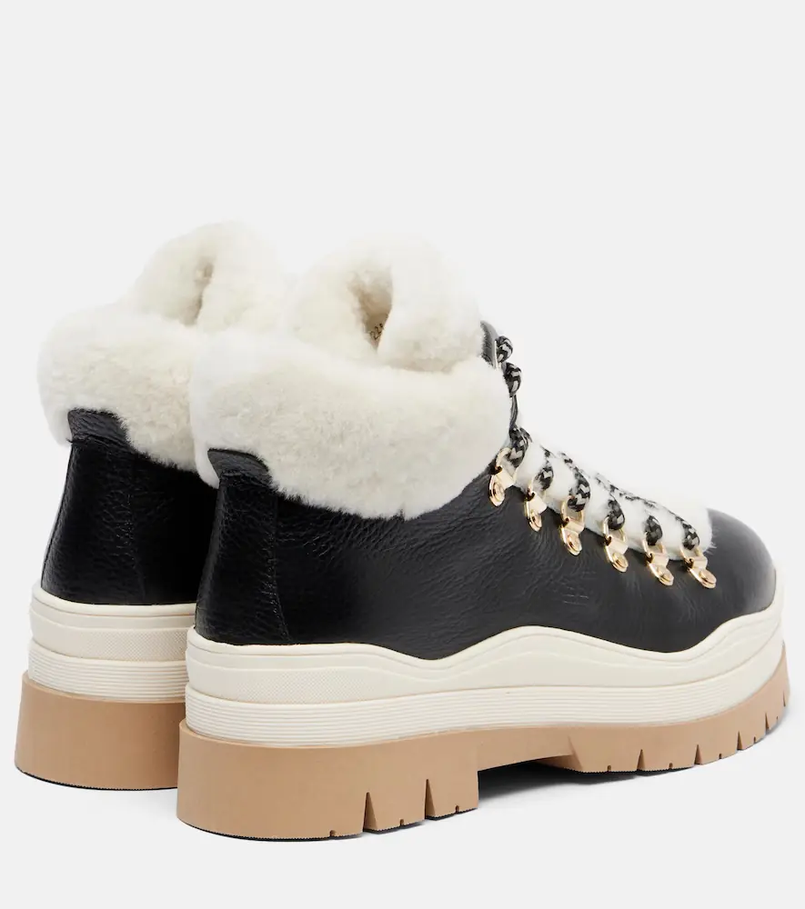 Bogner Arosa shearling-lined leather lace-up boots | Thumbnail 3 Bogner Arosa shearling-lined leather lace-up boots | Thumbnail 3