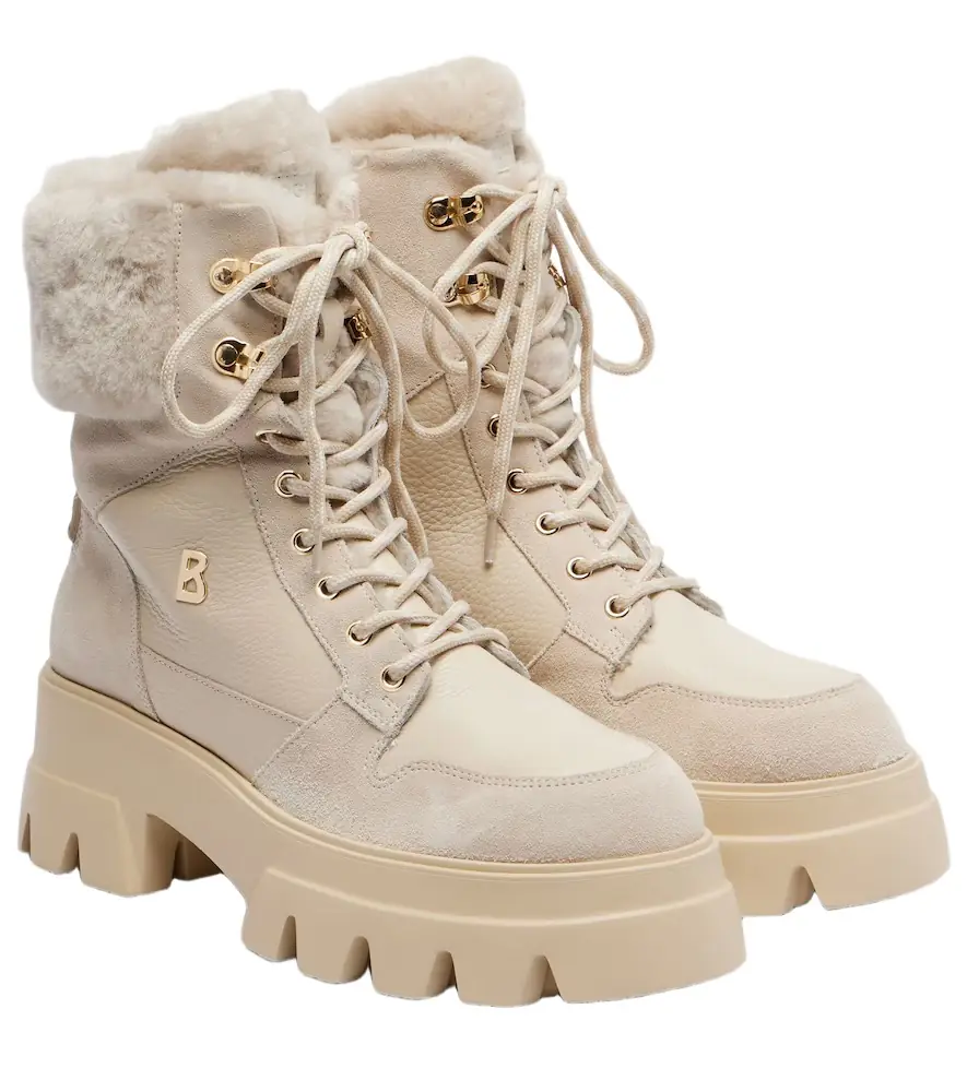 Bogner Sapporo suede and leather combat boots | Image 1 Bogner Sapporo suede and leather combat boots | Image 1
