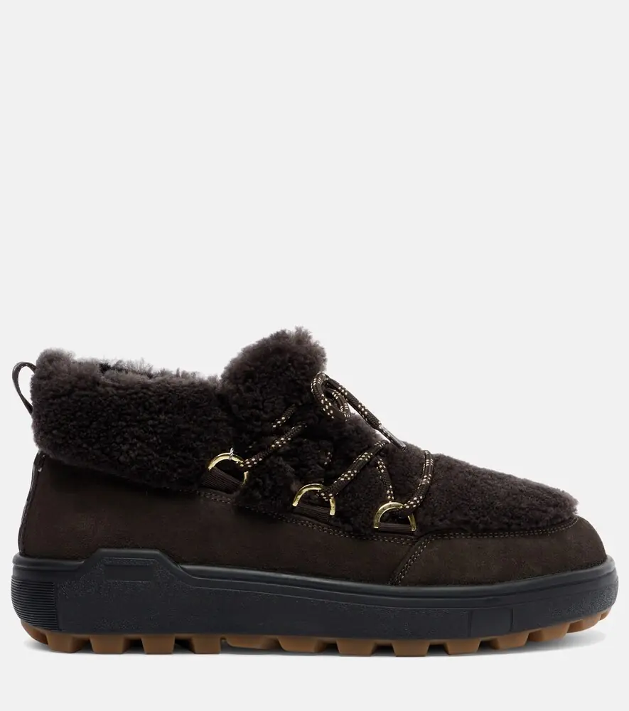Bogner Chamonix shearling-trimmed suede ankle boots | Thumbnail 4 Bogner Chamonix shearling-trimmed suede ankle boots | Thumbnail 4