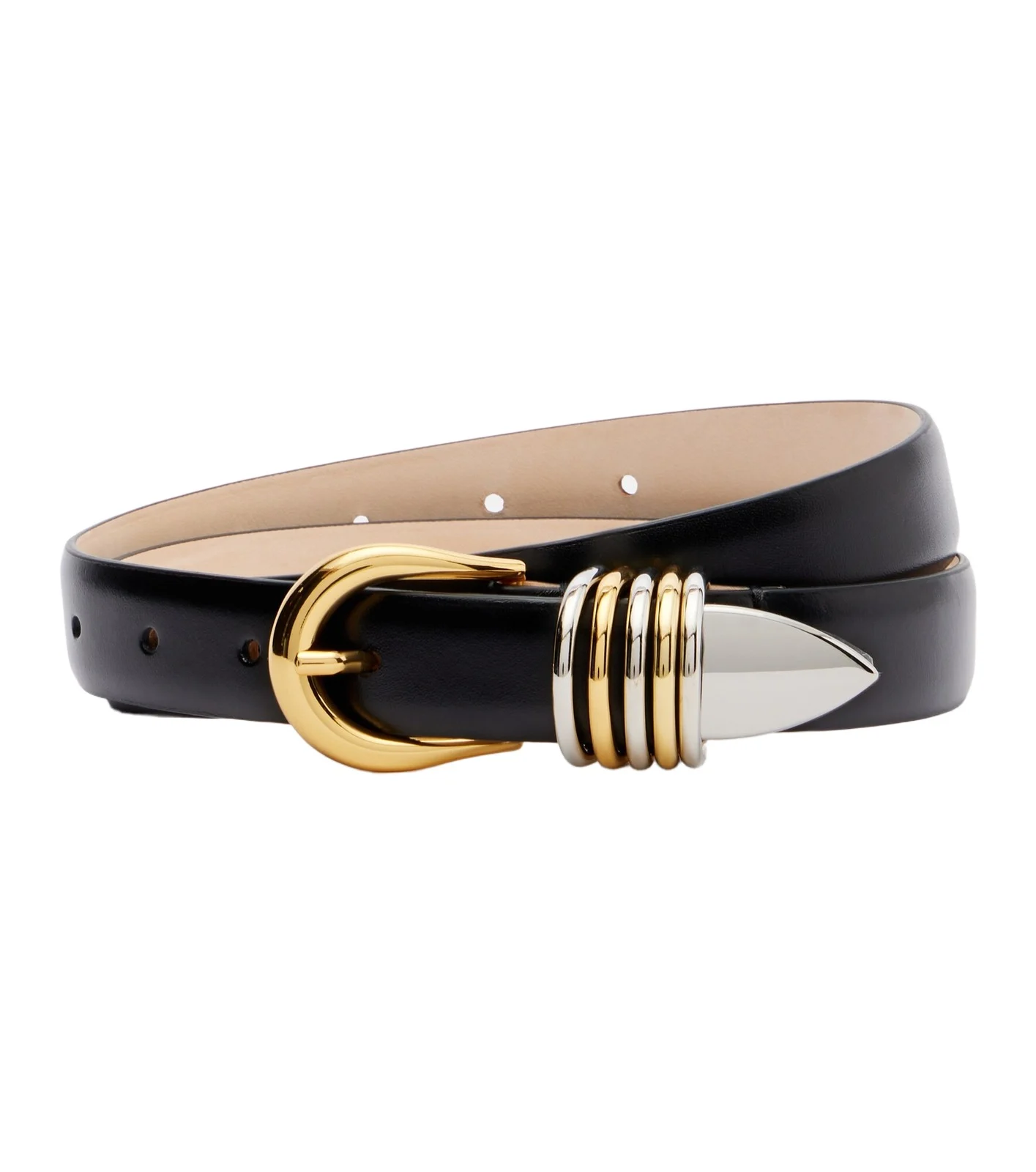 Hollyhock leather belt