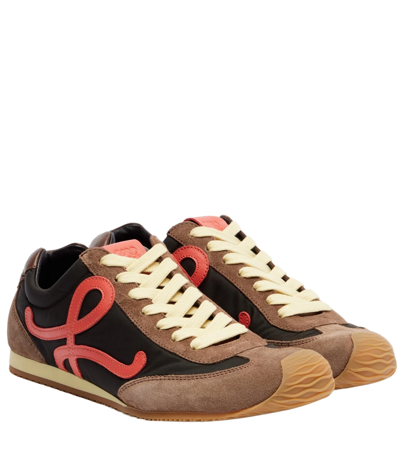 Ballet Runner 2.0 suede-trimmed sneakers Ballet Runner 2.0 suede-trimmed sneakers