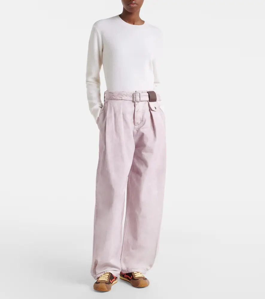 Loewe Belted wide-leg jeans | Thumbnail 6 Loewe Belted wide-leg jeans | Thumbnail 6