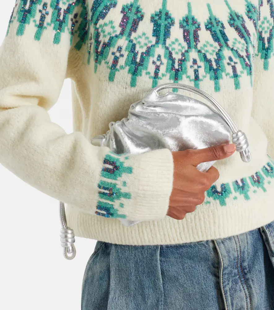 Loewe Fair Isle sequined wool-blend sweater | Thumbnail 5 Loewe Fair Isle sequined wool-blend sweater | Thumbnail 5