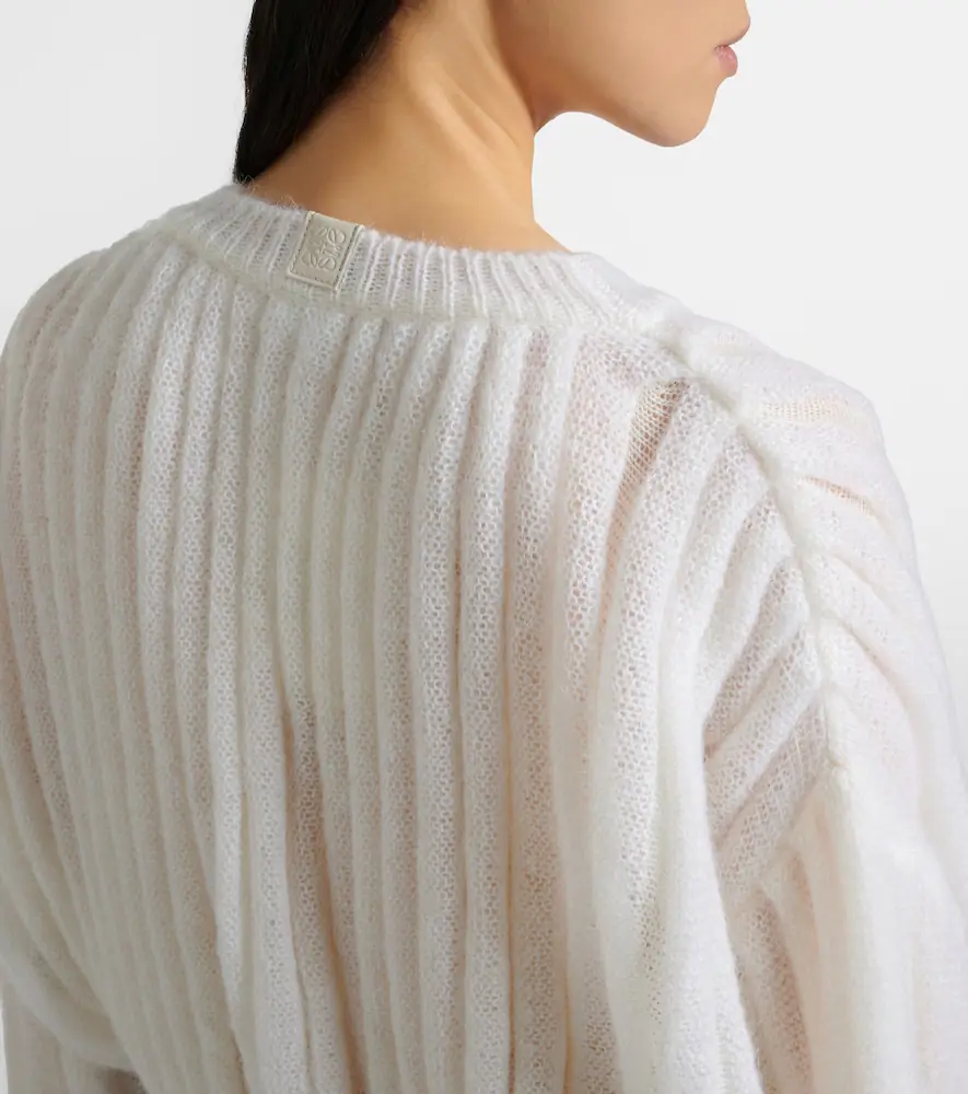 Loewe Mohair and cotton-blend sweater | Thumbnail 6 Loewe Mohair and cotton-blend sweater | Thumbnail 6