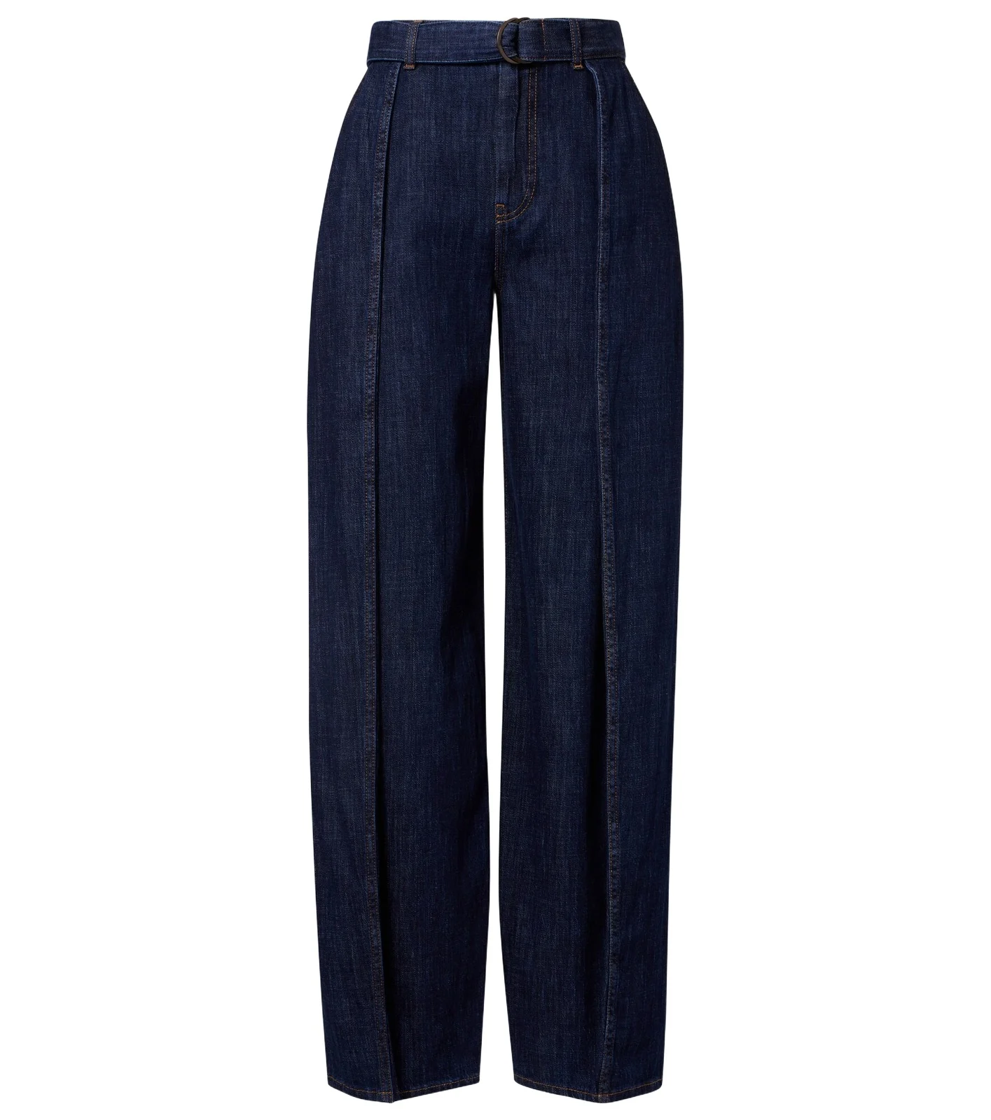 Belted high-rise wide-leg jeans Belted high-rise wide-leg jeans