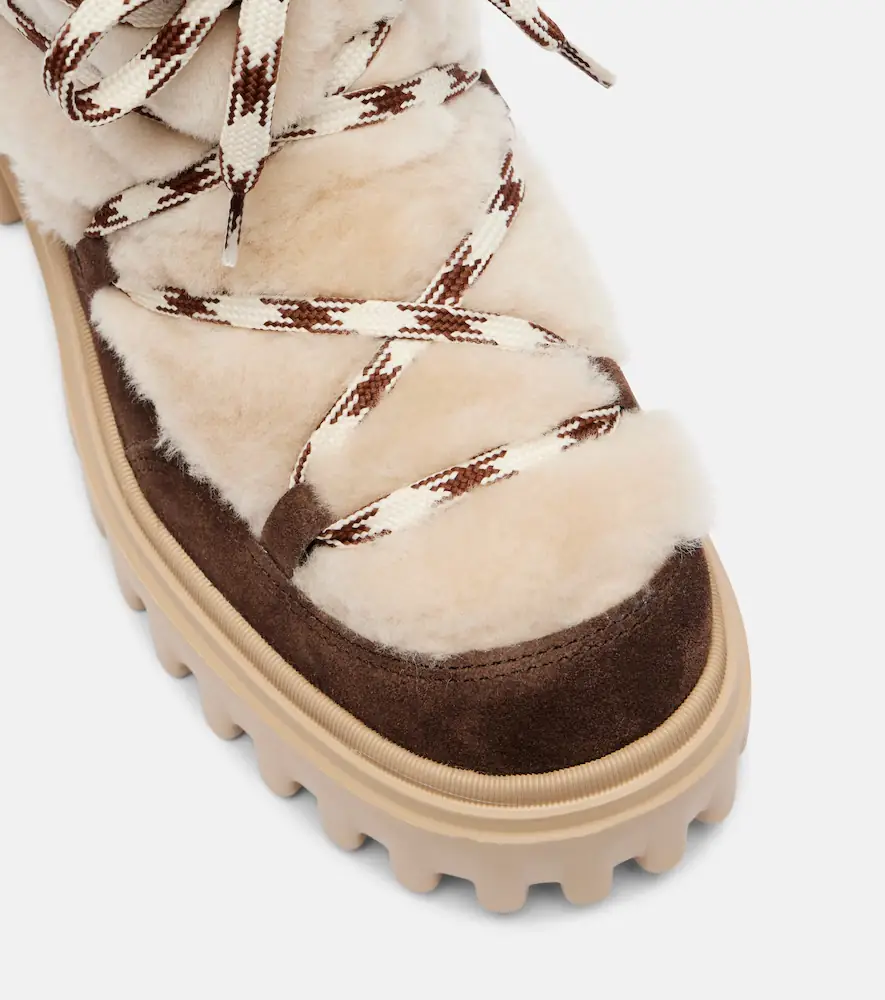 Hogan Suede and shearling lace-up boots | Thumbnail 3 Hogan Suede and shearling lace-up boots | Thumbnail 3