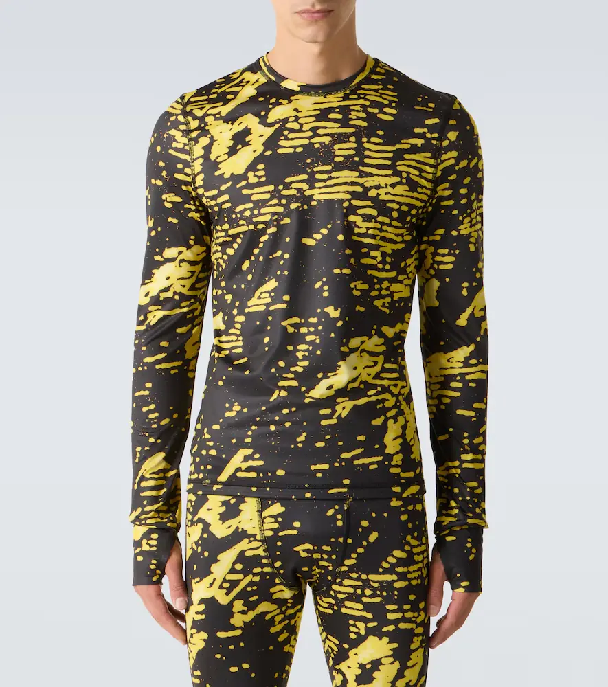 Aztech Mountain Next To Skin printed ski top | Thumbnail 5