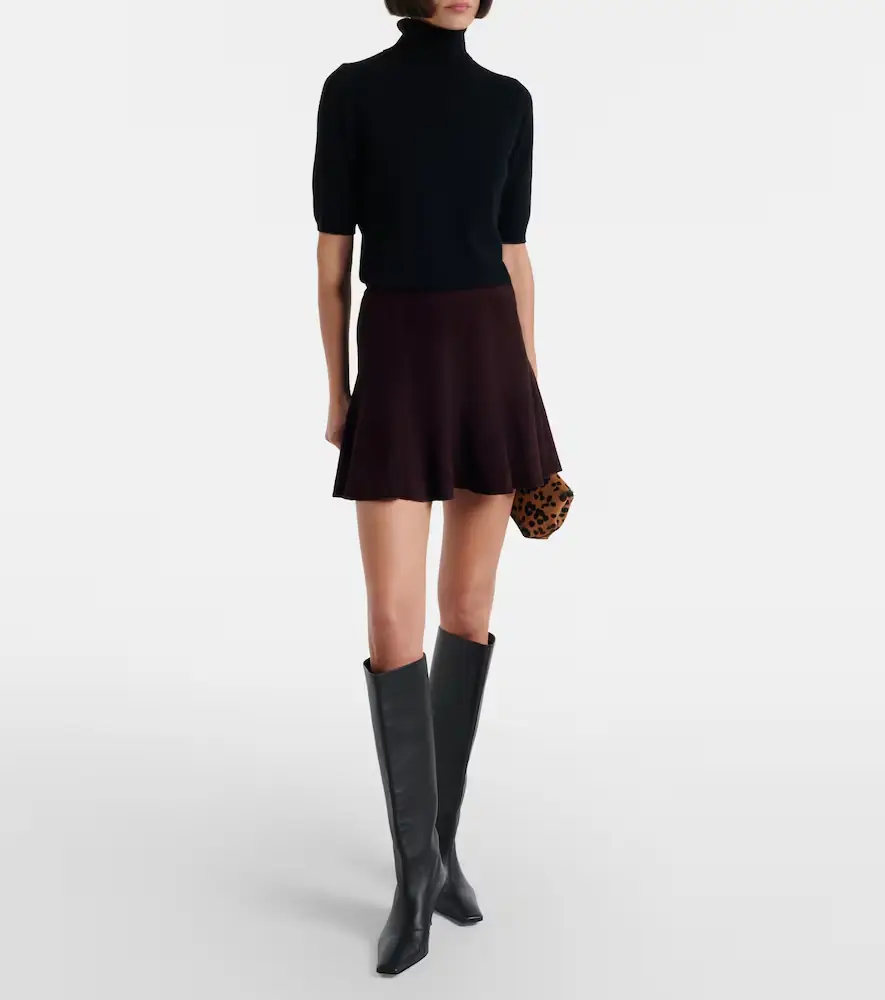 STOULS Mila suede miniskirt | Thumbnail 3