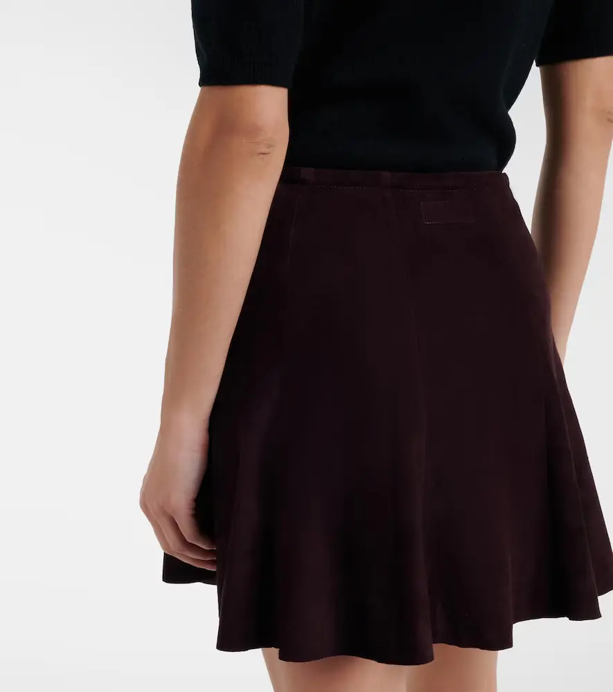 STOULS Mila suede miniskirt | Thumbnail 4