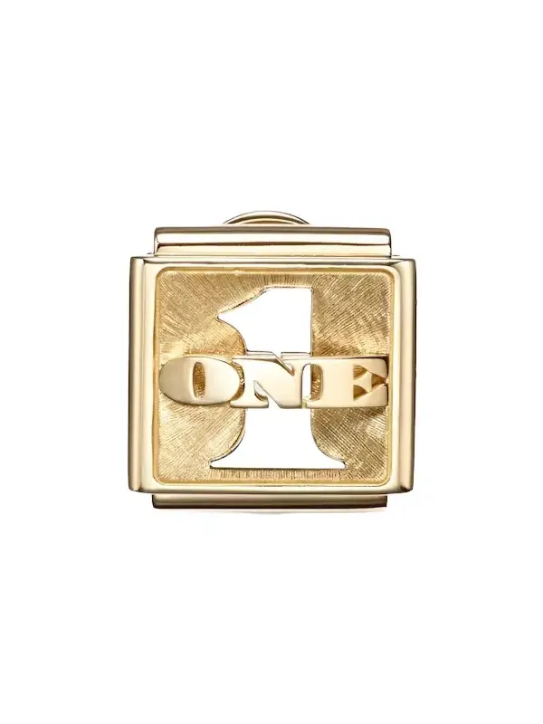 Buck 18kt gold single earring Buck 18kt gold single earring
