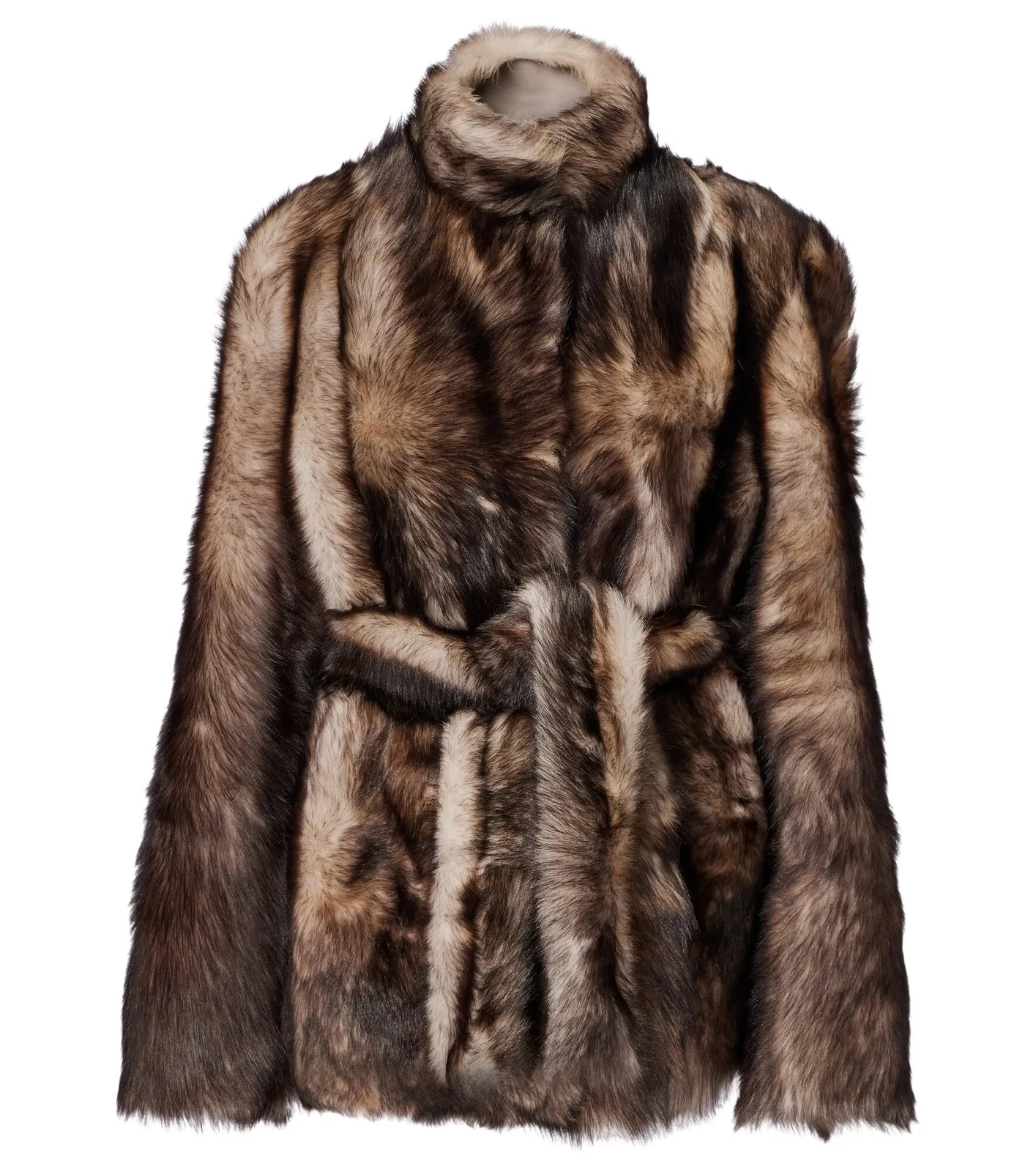 Elsa shearling wrap jacket Elsa shearling wrap jacket