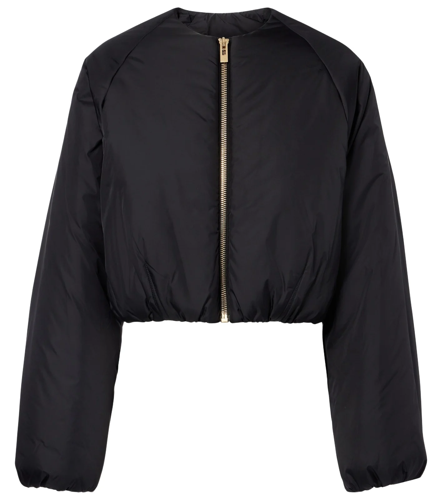 Puffer cropped jacket