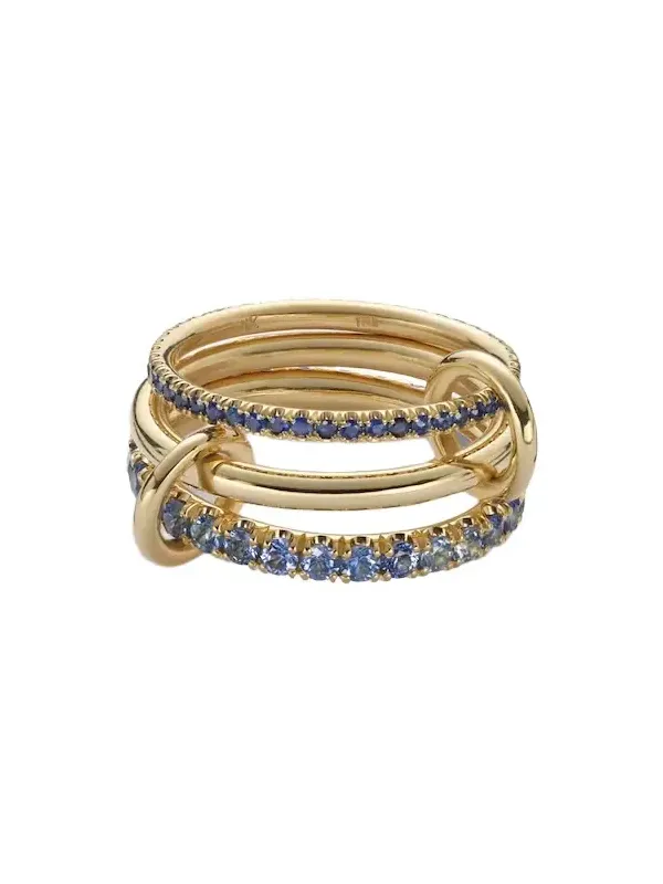 Norah 18kt gold ring with sapphires Norah 18kt gold ring with sapphires