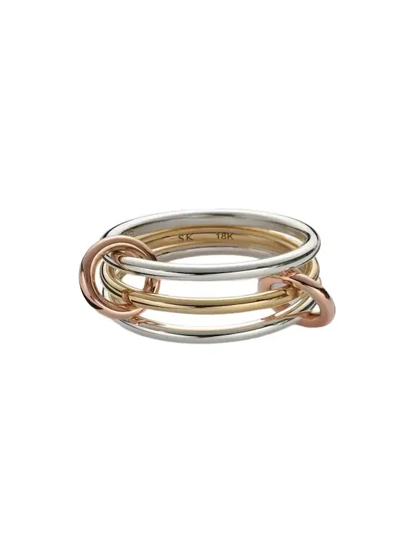 Solarium 18kt gold and sterling silver ring Solarium 18kt gold and sterling silver ring