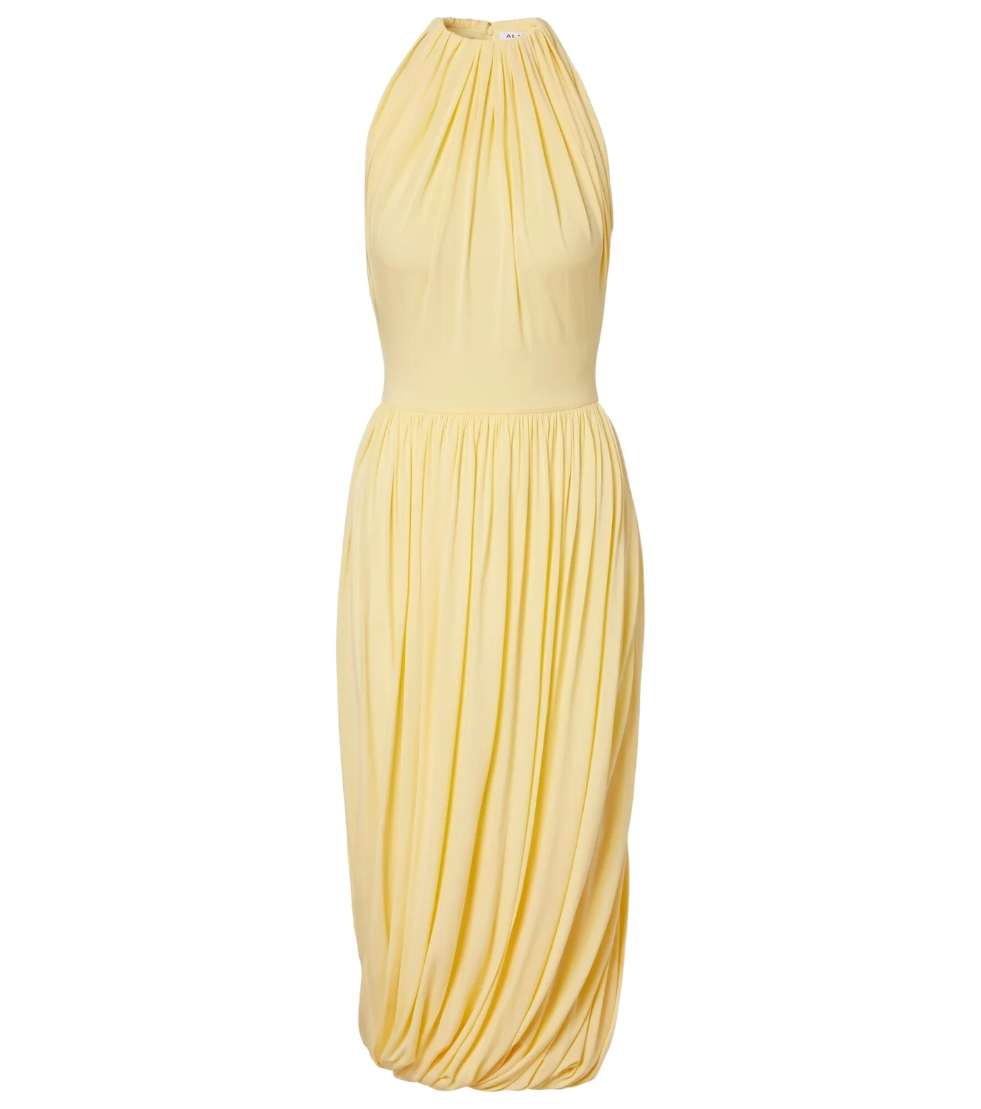 Alaïa Gathered jersey midi dress Alaïa Gathered jersey midi dress
