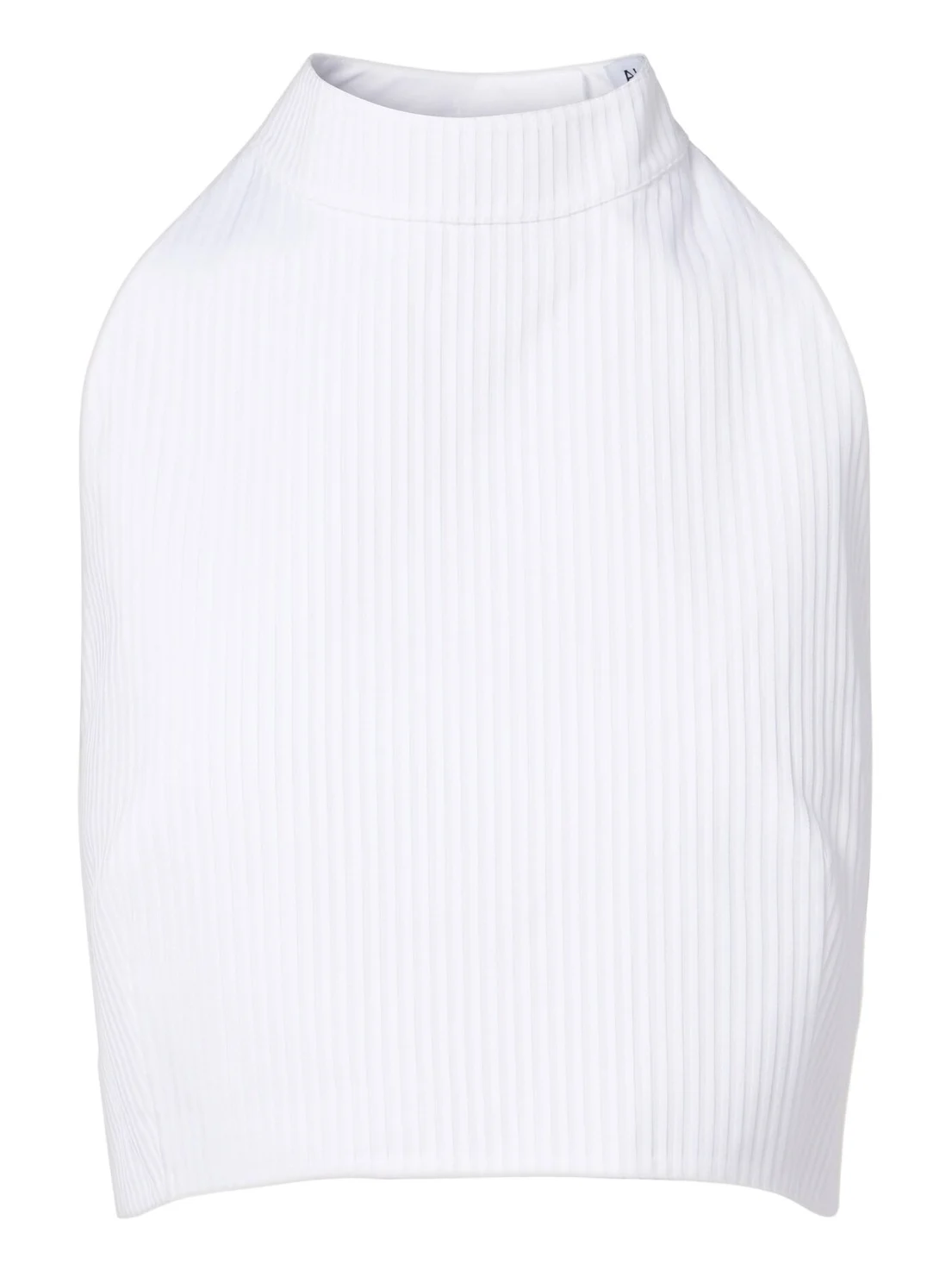 ALAÏA Ribbed halterneck cotton top ALAÏA Ribbed halterneck cotton top