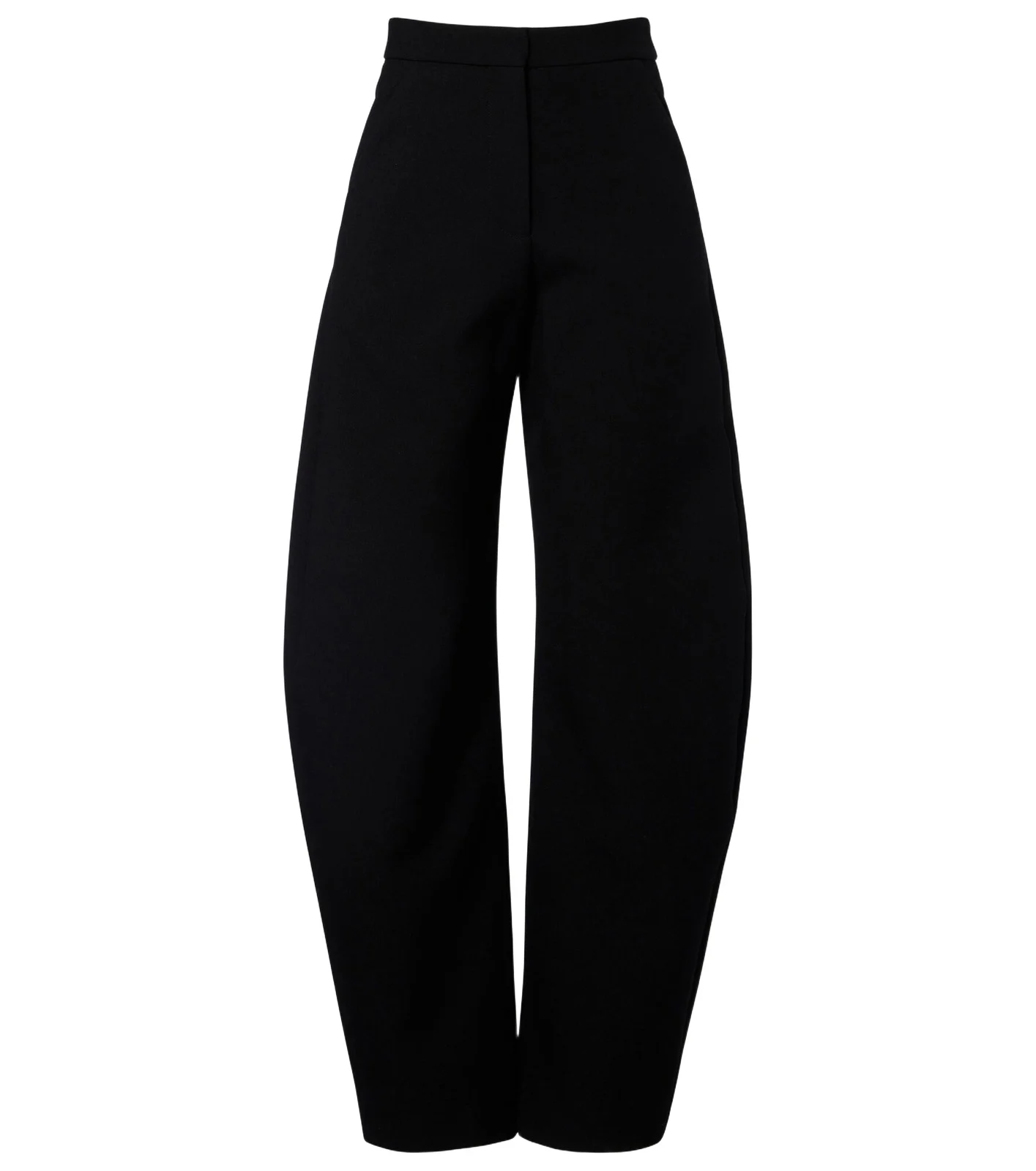 Alaïa Wool-blend barrel-leg pants Alaïa Wool-blend barrel-leg pants