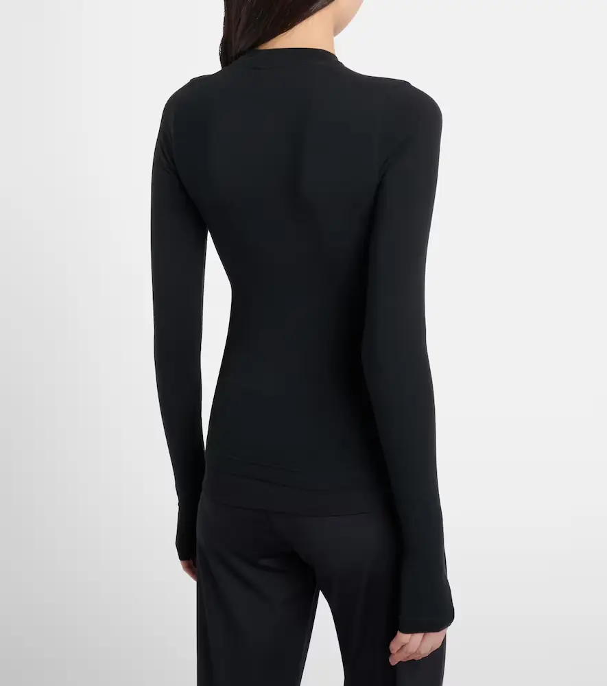 Balenciaga 3B Sports Icon jersey top | Thumbnail 5