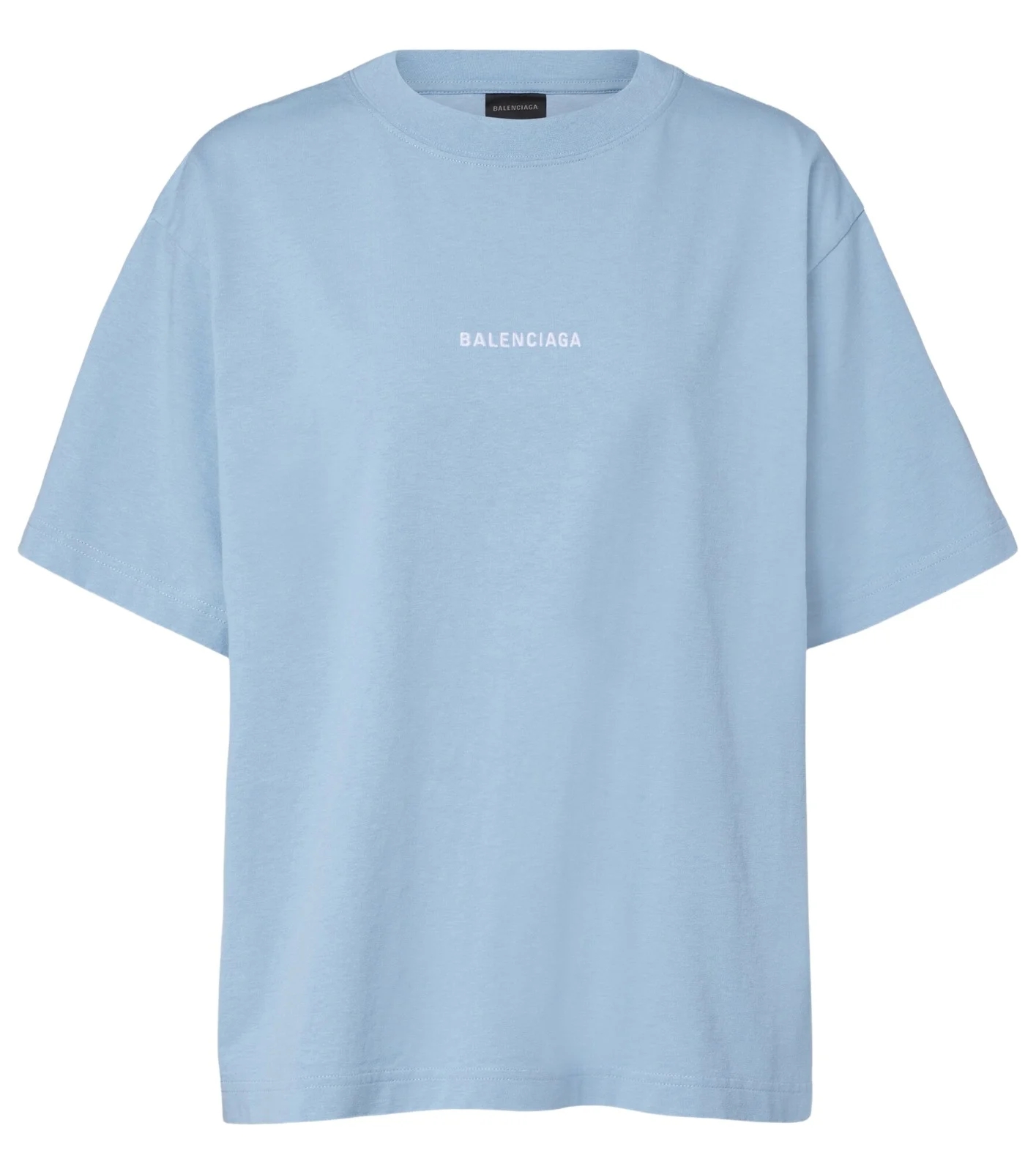 Logo embroidered cotton jersey T-shirt Logo embroidered cotton jersey T-shirt