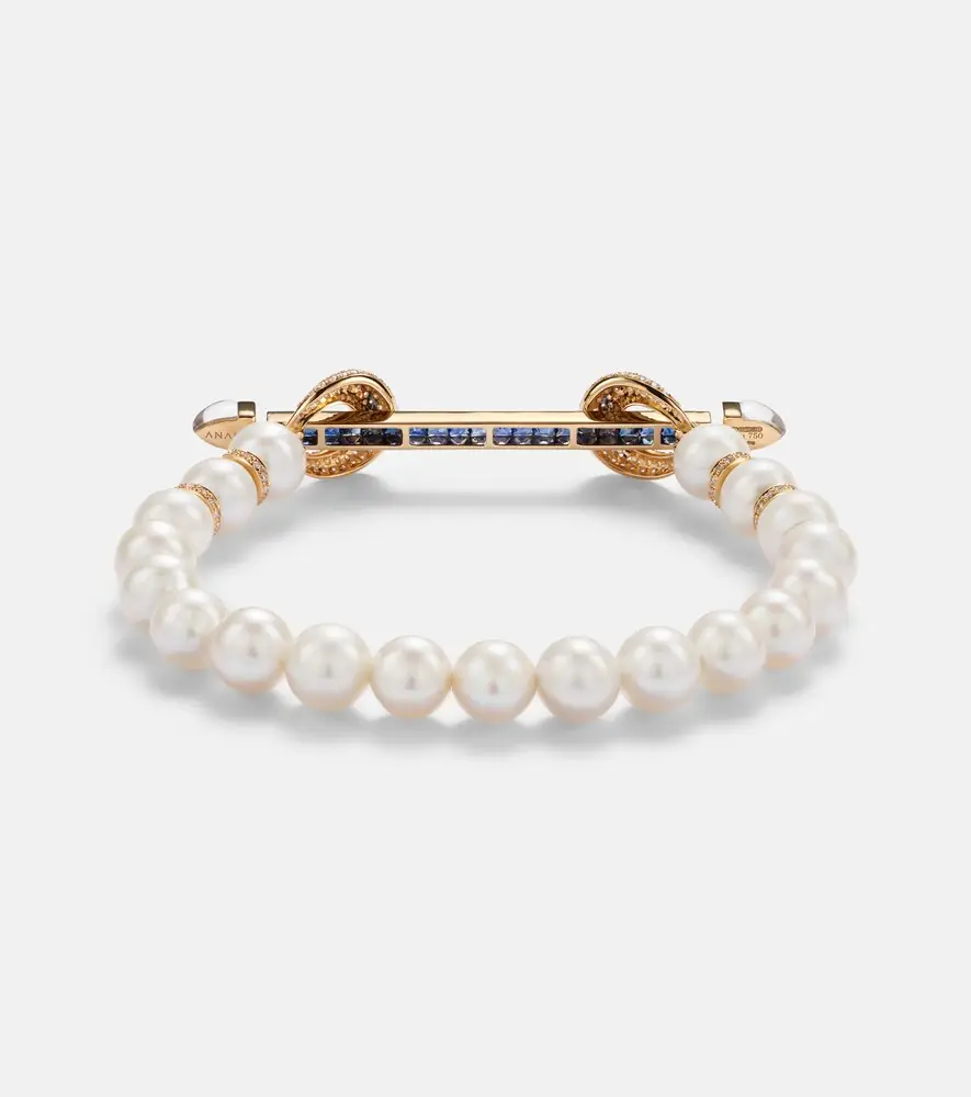 Ananya Chakra 18kt gold bracelet with gemstones | Thumbnail 2 Ananya Chakra 18kt gold bracelet with gemstones | Thumbnail 2