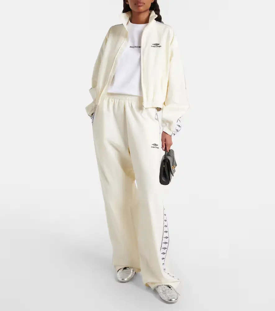 Balenciaga 3B Sports Icon cotton-blend track jacket | Thumbnail 2 Balenciaga 3B Sports Icon cotton-blend track jacket | Thumbnail 2