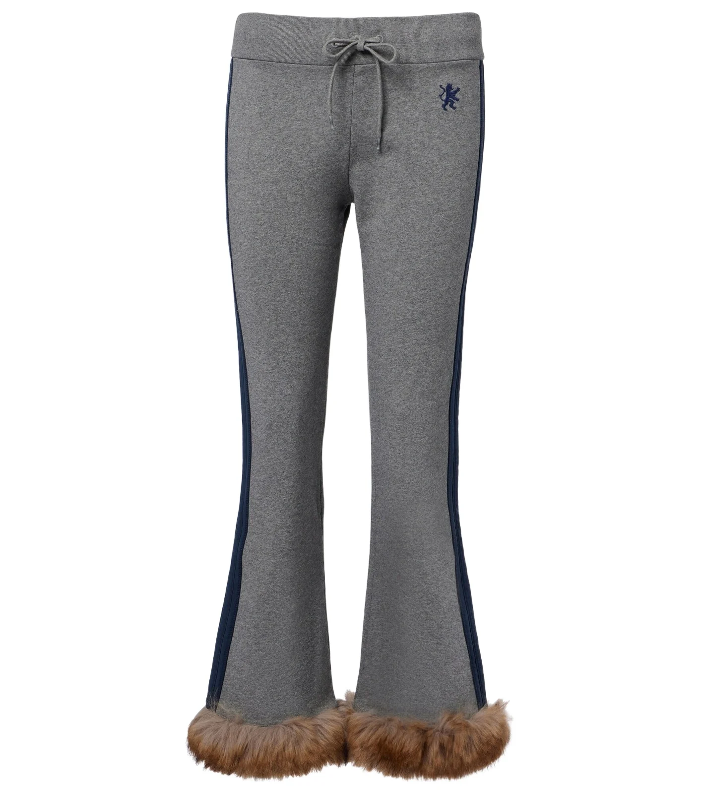 Balenciaga Embroidered low-rise cotton capri pants