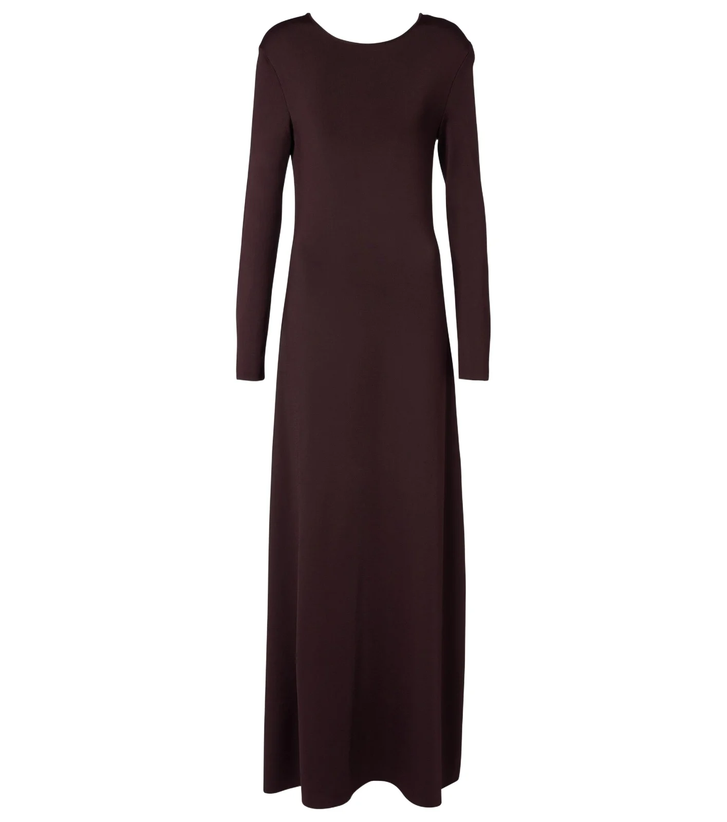Open-back compact knit maxi dress Open-back compact knit maxi dress