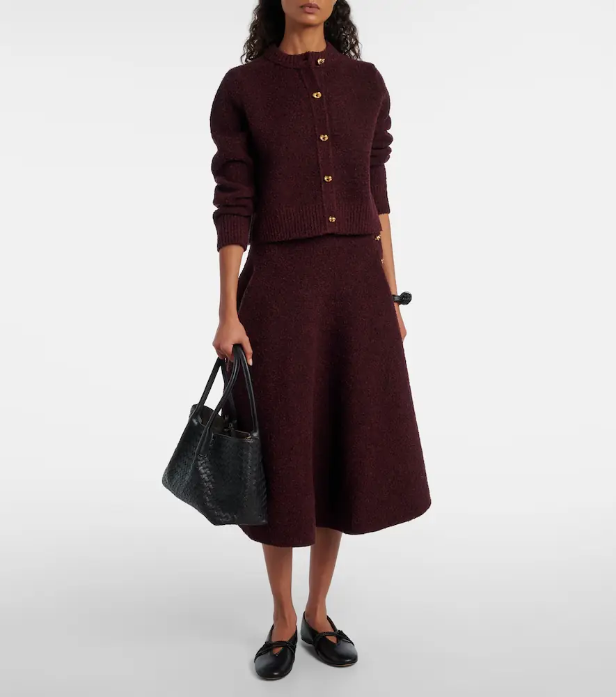 Bottega Veneta Knot bouclé cardigan | Thumbnail 6 Bottega Veneta Knot bouclé cardigan | Thumbnail 6