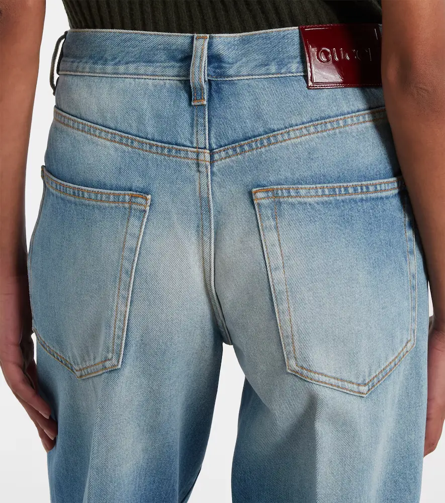Gucci Horsebit mid-rise flared jeans | Thumbnail 2 Gucci Horsebit mid-rise flared jeans | Thumbnail 2