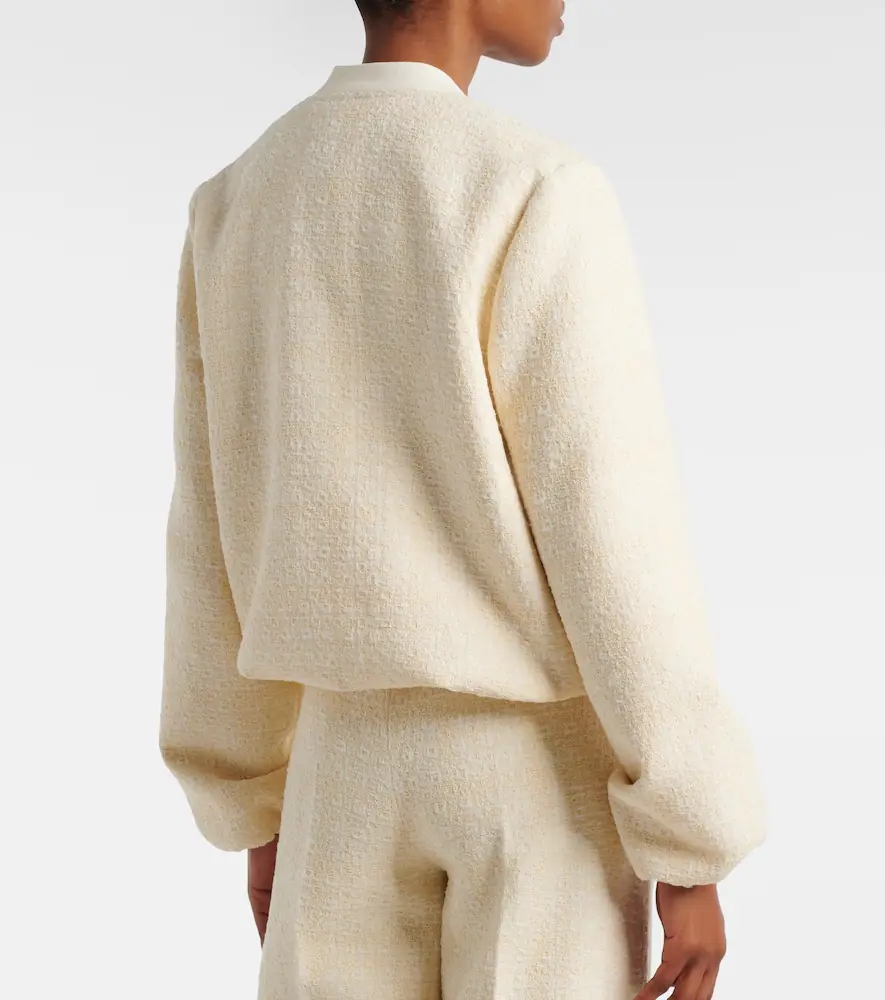 Gucci Checked cotton-blend tweed jacket | Thumbnail 6