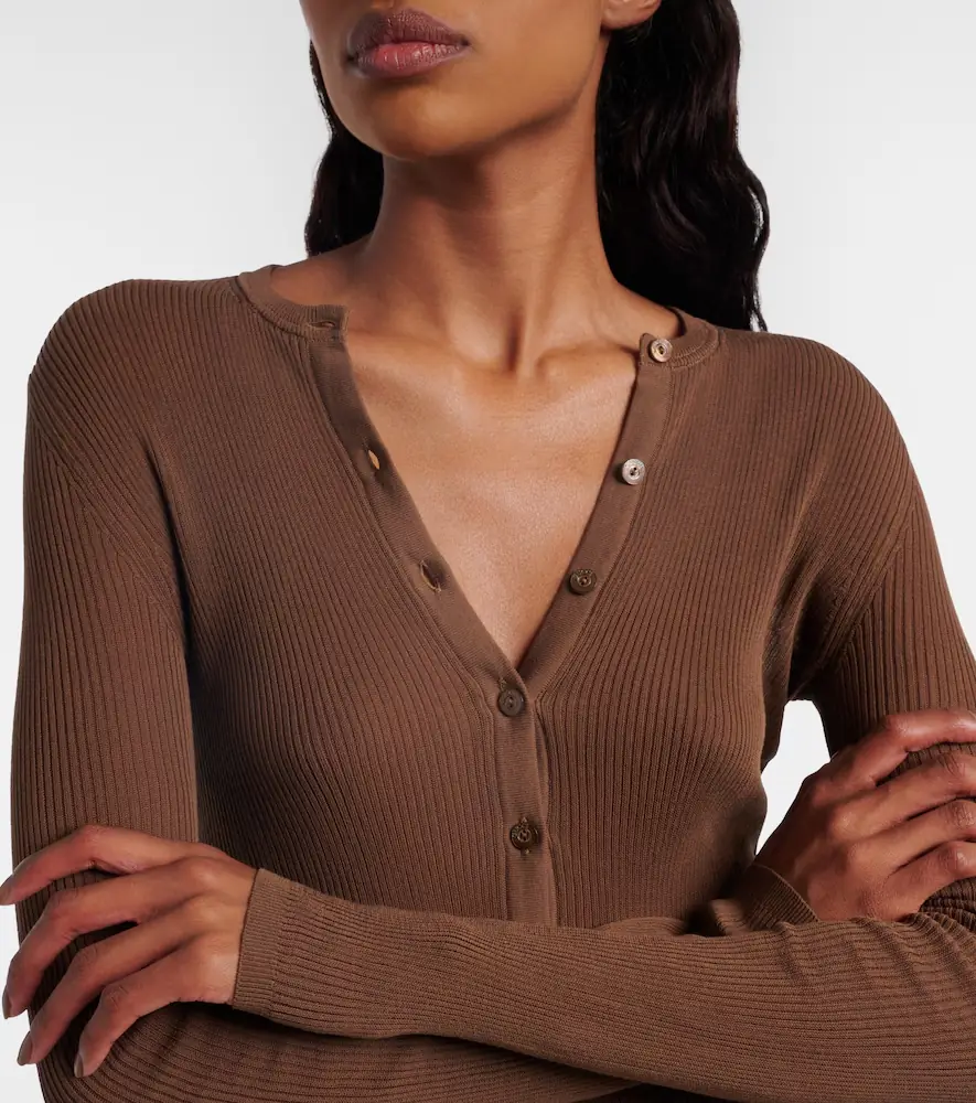Gucci Ribbed-knit cotton Henley shirt | Thumbnail 5 Gucci Ribbed-knit cotton Henley shirt | Thumbnail 5