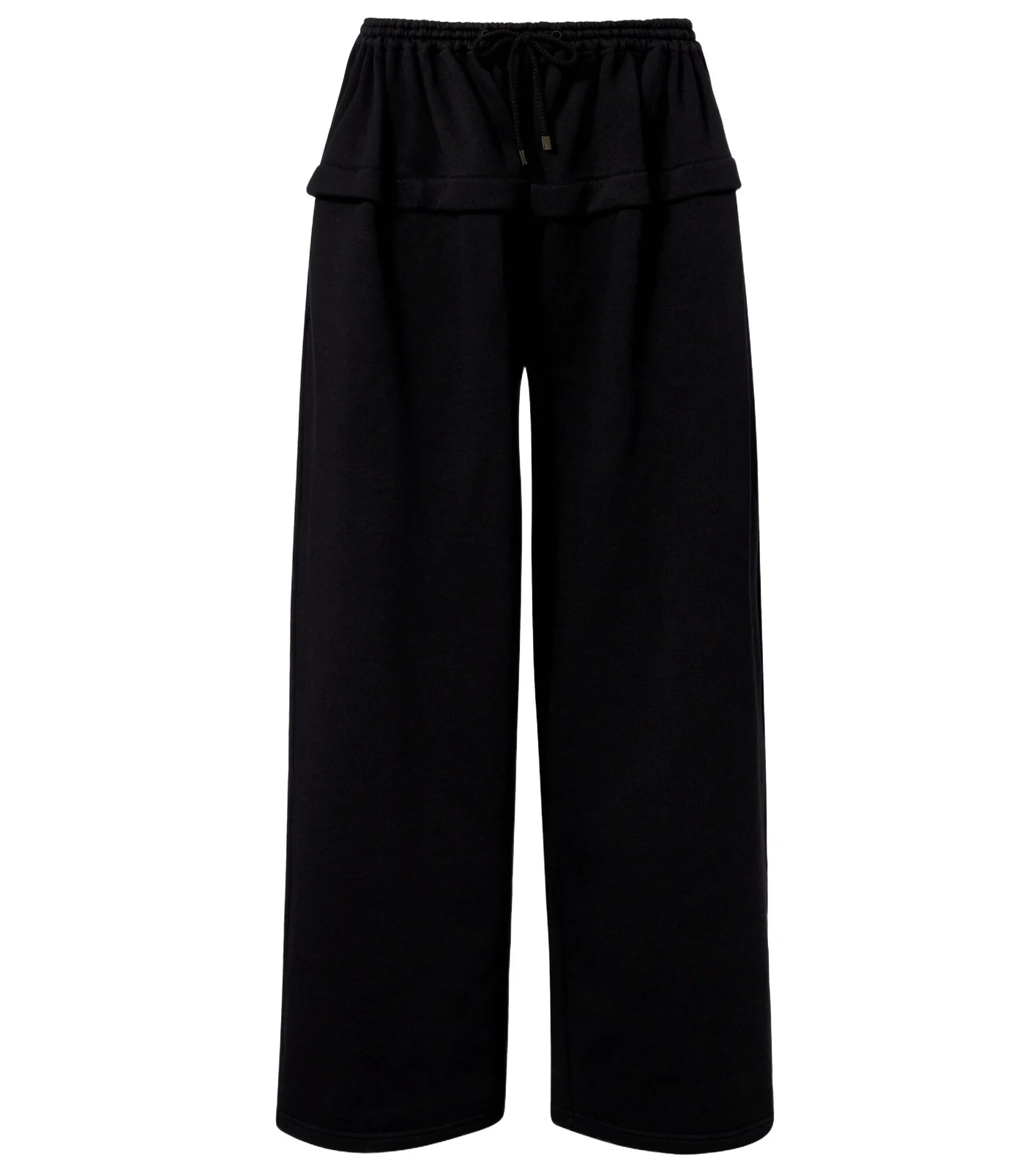 Alaïa Wide-leg cotton sweatpants