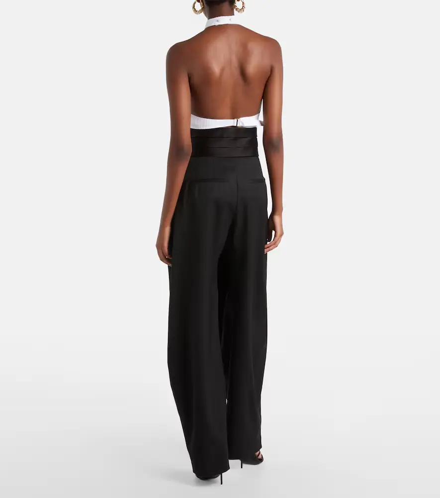 ALAÏA ALAÏA Wool wide-leg pants | Thumbnail 2
