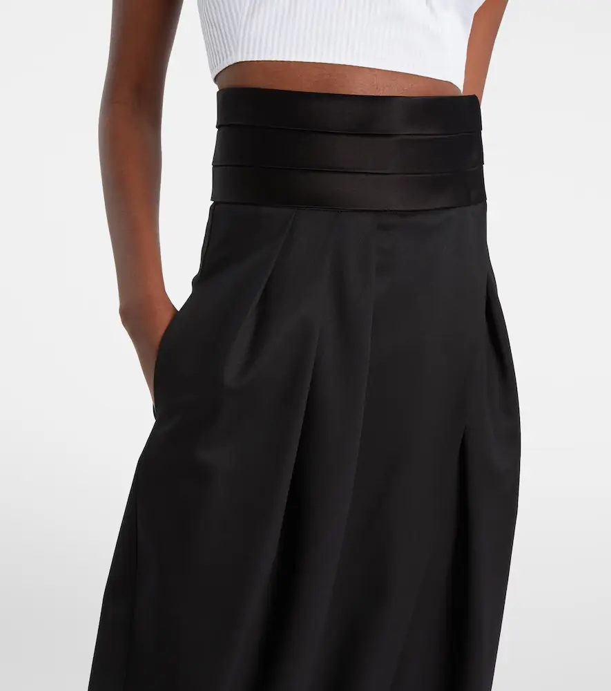 ALAÏA ALAÏA Wool wide-leg pants | Thumbnail 3