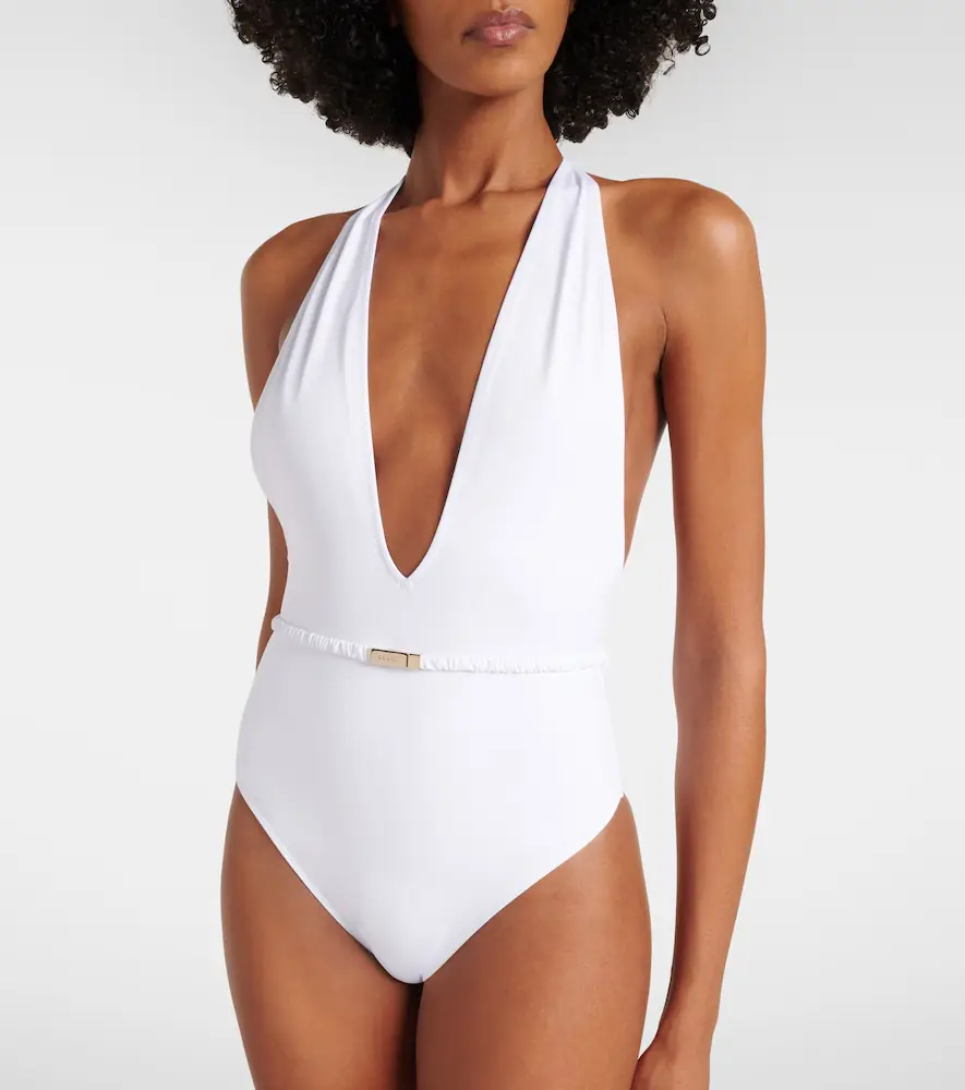Gucci Halterneck jersey bodysuit | Thumbnail 2