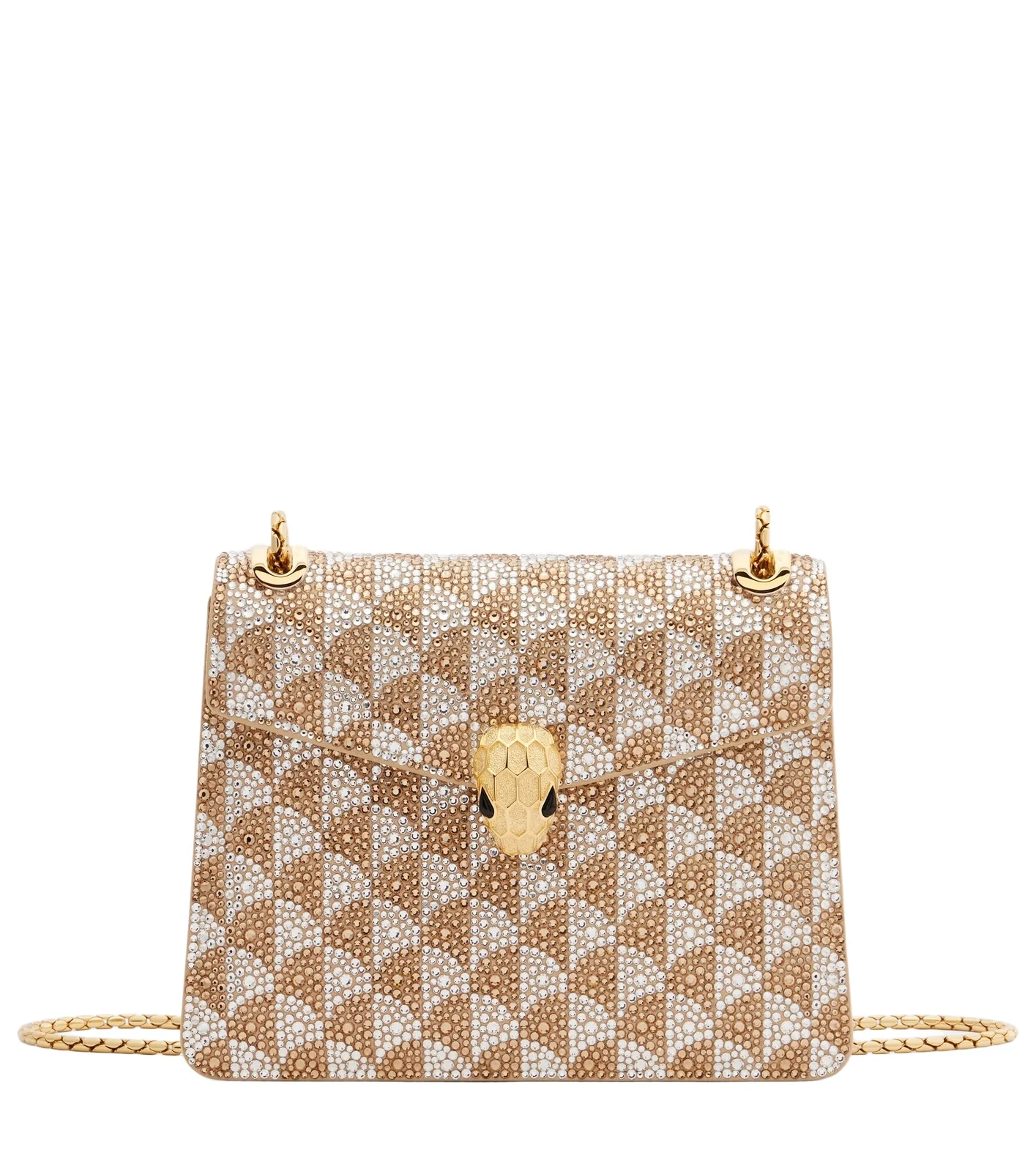 Serpenti Forever embellished crossbody bag Serpenti Forever embellished crossbody bag