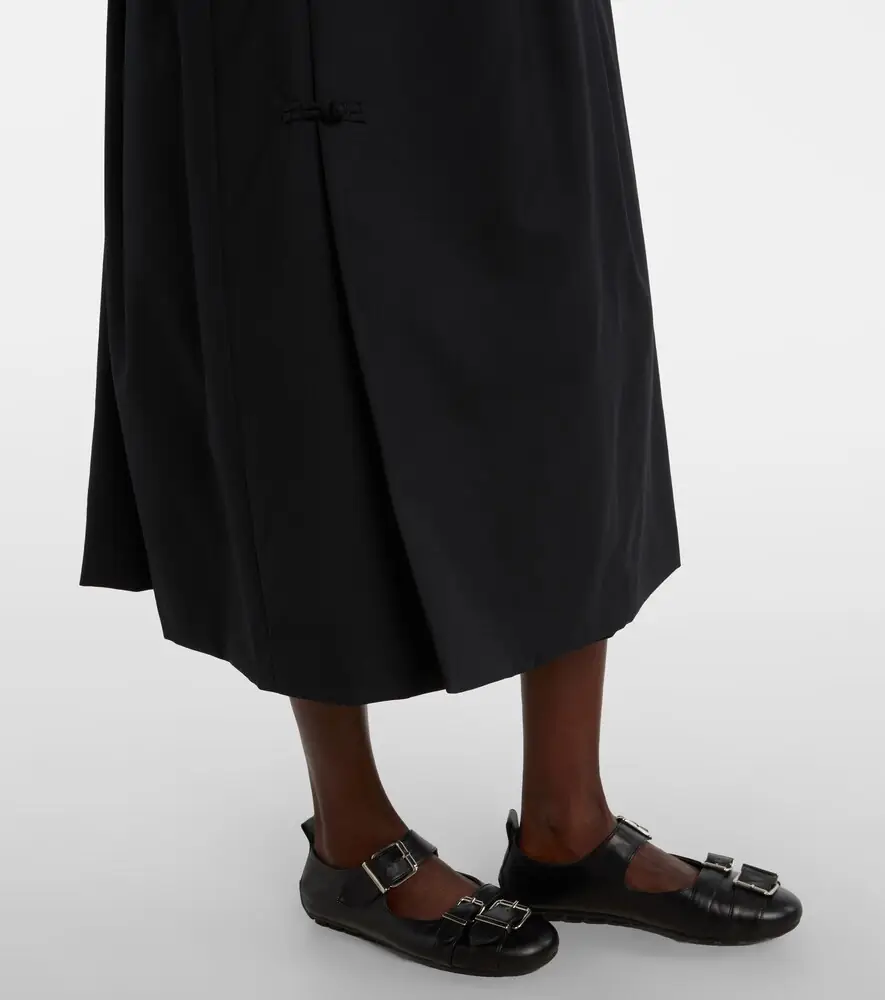 NOIR KEI NINOMIYA Wool midi skirt | Thumbnail 4