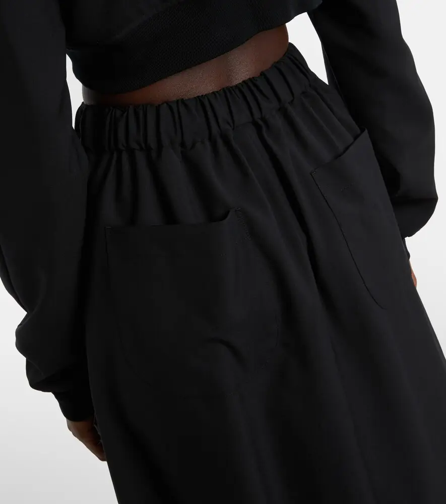 NOIR KEI NINOMIYA Wool midi skirt | Thumbnail 5
