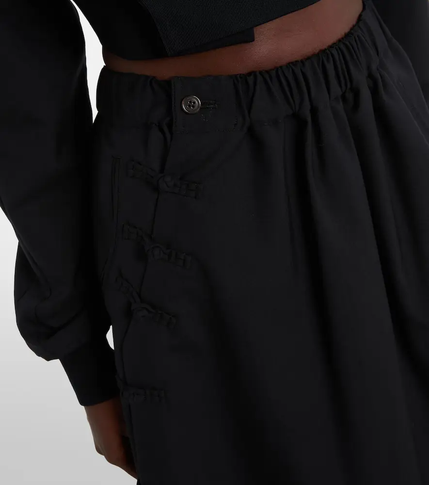 NOIR KEI NINOMIYA Wool midi skirt | Thumbnail 6