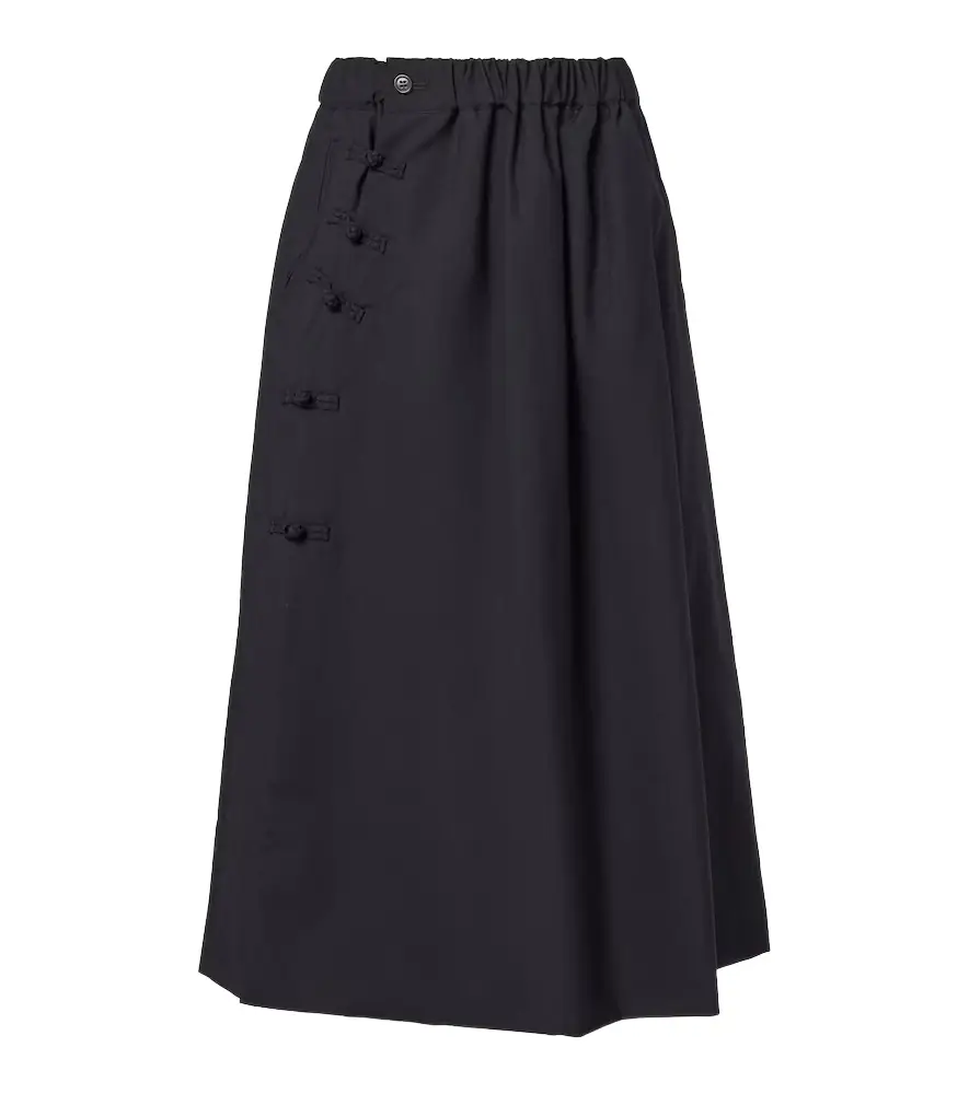 Noir Kei Ninomiya Wool midi skirt | Image 1 Noir Kei Ninomiya Wool midi skirt | Image 1
