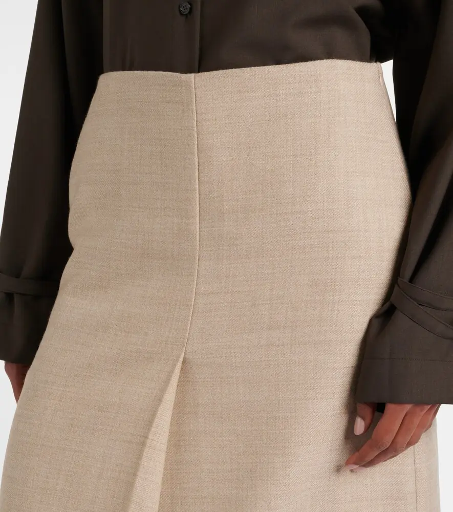 Joseph Duggan virgin wool midi skirt | Thumbnail 2 Joseph Duggan virgin wool midi skirt | Thumbnail 2