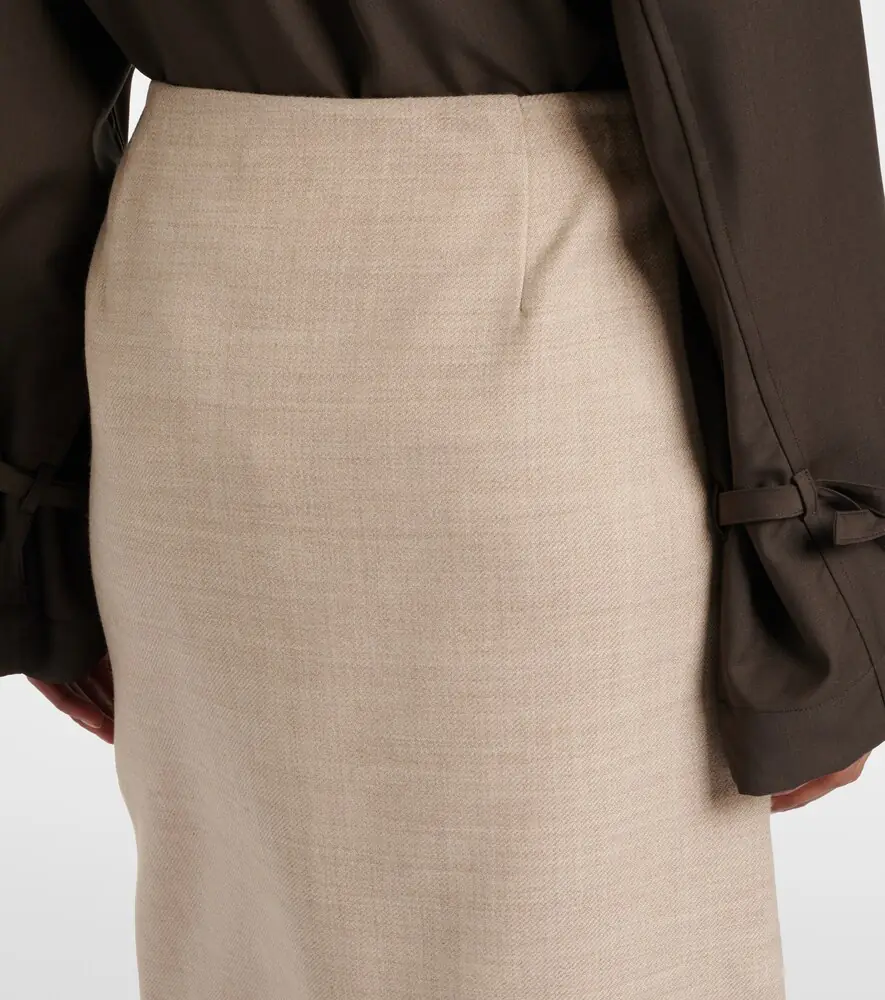 Joseph Duggan virgin wool midi skirt | Thumbnail 4 Joseph Duggan virgin wool midi skirt | Thumbnail 4